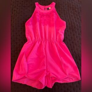 Francesca Pink Romper